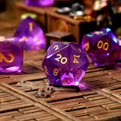 Produktbild von Dice - Sharp Edge - 7-Die Set - Enchanta