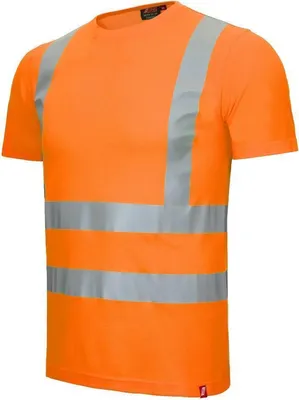 Produktbild von NITRAS Warnschutz T Shirt MOTION TEX VIZ Gr. L orange
