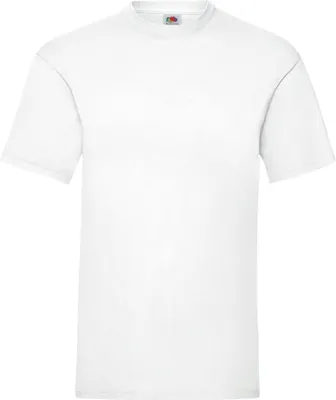 Obrázek produktu pro Pánské tričko s krátkým rukávem Fruit Of The Loom BC330 (L) (bílé)