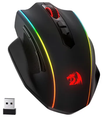 Immagine prodotto di Mouse da gioco - Mouse da gioco wireless - 16000 DPI - Batteria fino a 45 ore - Illuminazione RGB