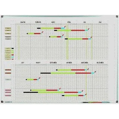 Produktbild von Plánovacia tabuľa ročná PREMIUM 90x120 cm