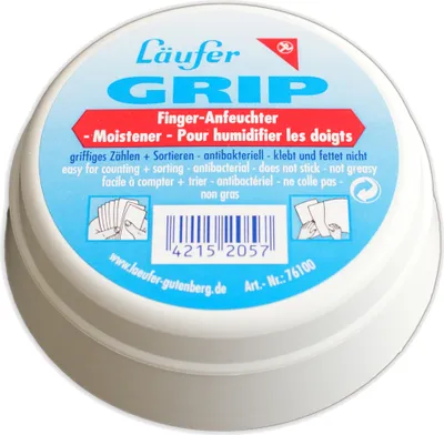 Produktbild von Läufer Fingeranfeuchter "GRIP" in Dose Inhalt: 20 g