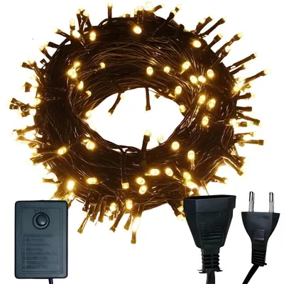 Obrázek produktu pro Verk 26207 Vánoční osvětlení 500 LED, teplá bílá, 7 programů, 35 m