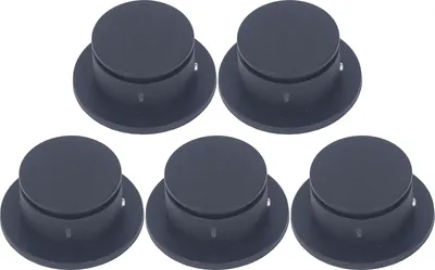 Produktbild von 5pcs Surf -Lash -Stecker Ersatz für Rundbrettbecher für Surfboard Longboard Schwarz