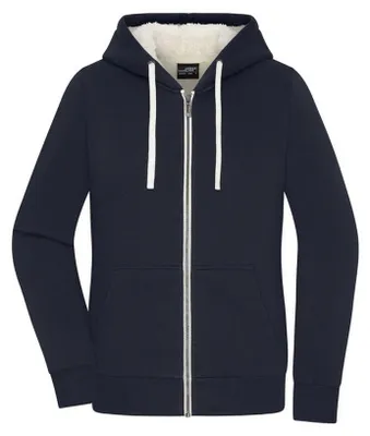 Image de James and Nicholson - Veste « Doubleface » pour femmes LT2733 (XXL) (bleu marine/naturel)