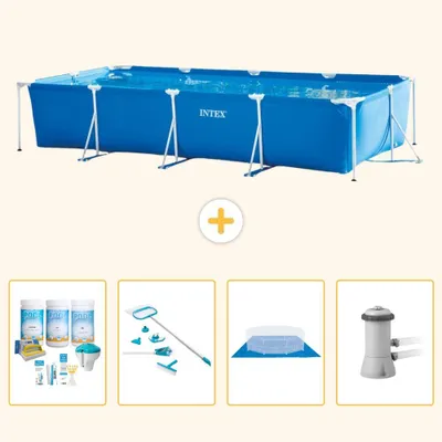 Zdjęcie produktu dla Prostokątny basen stelażowy - 450x220x84 cm - 5-elementowy - model S20848
