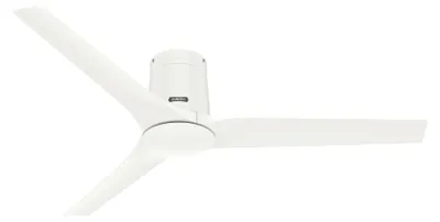 Obrázok produktu pre Stropný ventilátor s diaľkovým ovládaním Athens Low Profile White 132 cm