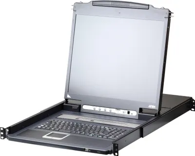 Produktbild von ATEN CL5716IN US KVM over IP Switch 16-Port 19"-LCD (PS/2-USB VGA) US-Layout