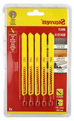 Productafbeelding van Decoupeerzaagbladenset – 5-pack multifunctionele zaagbladen