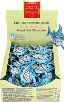 Produktbild von 60er SET Hai, lose 12,5 g / Schokolade / Haie / Haifisch