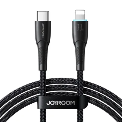 Immagine prodotto di Cavo Joyroom da USB-C a Lightning a ricarica rapida 30 W, 1 m - Nero