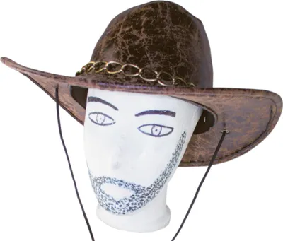 Produktbild von Cowboyhut mit Kette
