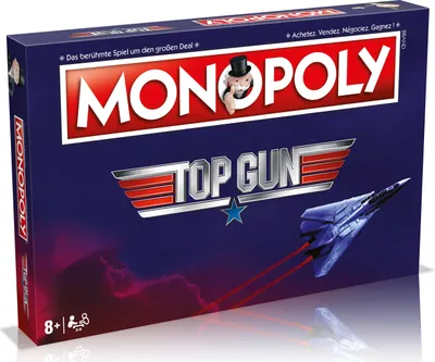 Image de Monopoly Top Gun Edition Française Jeu de société Jeu de société