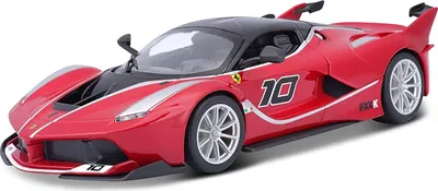 Image de Bburago 18-26301 - Voiture miniature - Ferrari FXX-K #10 (rouge, échelle 1:24)