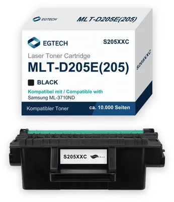 Produktbild von Toner kompatibel mit Samsung MLT-D205E ML-3710ND SCX-5737FW Schwarz