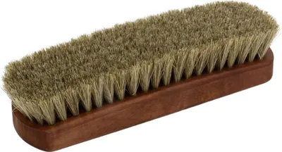 Image de Brosse à chaussures D&L - crin de cheval - manche en poirier