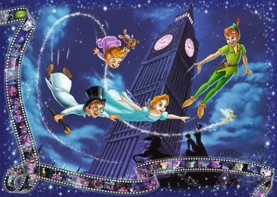 Obrázek produktu pro Puzzle Ravensburger - Disney 1953 - Petr Pan, 1000 dílků