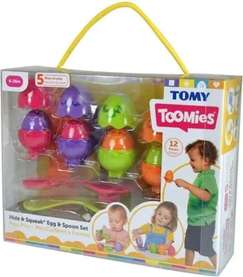 Obrázok produktu pre TOMY TOOMIES Vajíčka s lyžičkami E73082 /6