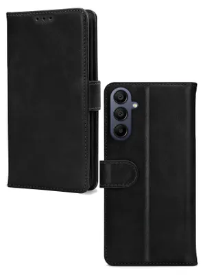 Image de Étui à rabat Mobilize Premium Gelly Wallet pour Samsung Galaxy A25 - Noir