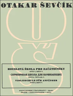 Produktbild von Otakar Ševčík Houslová škola pro začátečníky op. 6 Sešit 5 Noten