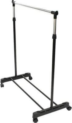 Produktbild von Kleiderständer Teleskop Metall höhenverstellbar mit Rollen