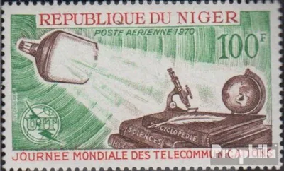 Produktbild von Briefmarken Niger 1970 Mi 252 (kompl.Ausg.) postfrisch Weltfernmeldetag