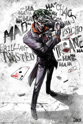 Productafbeelding van DC Comics - Joker - Poster, gedrukt - Formaat 61x91,5 cm