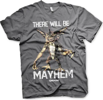 Produktbild von There Will Be Mayhem T-Shirt - Small - DarkGrey