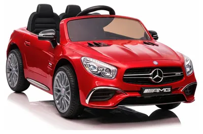 Obrázok produktu pre Vozidlo na batériu Mercedes SL65 S, červené, s LCD displejom