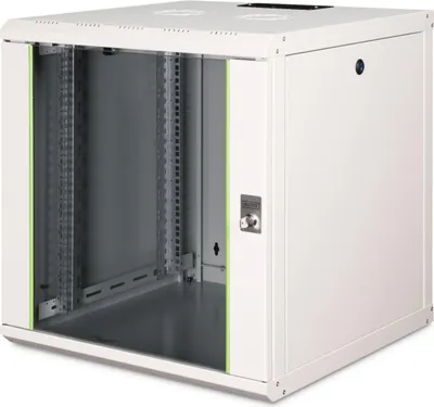 Productafbeelding van Digitus DN-19 12U-6/6 DIGITUS Wandgehäuse     Unique  12HE 643x600x600mm   grau