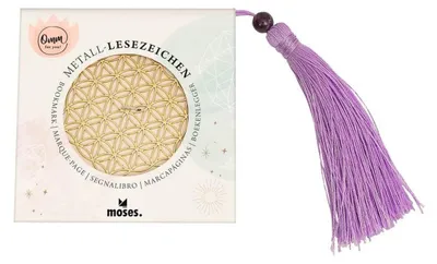 Immagine prodotto di moses Omm for you Segnalibro in metallo "Fiore della Vita"