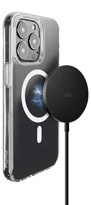 Image de Puro Magnetico Chargeur Inductif Avec Magsafe 1M - Noir