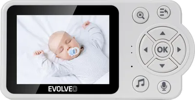 Produktbild von EVOLVEO Babyphone N3, Babyphone, rosa