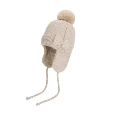 Produktbild von Damen-Fahrradmaske in Beige - Mit Vollschutz & Innenfutter