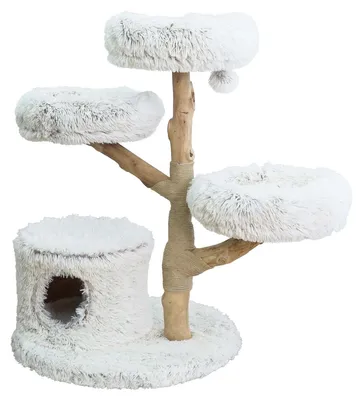 Produktbild von Europet Bernina Kratzbaum Malaga weiß, Maße: 68 x 68 x 102 cm