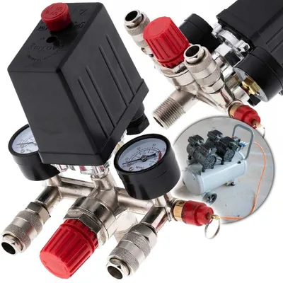 Produktbild von DRUCKSCHALTER MIT MANOMETER - PRESSURE SWITCH /Typ-T/