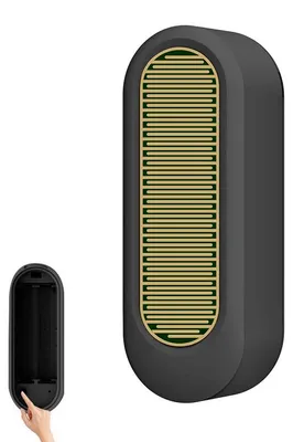 Produktbild von Smart Regensensor Außen – kabelloser, wasserdichter Regenmelder mit Echtzeit-Alarm – Smart Home Automatisierung, kompatibel mit Zigbee System, Schwarz