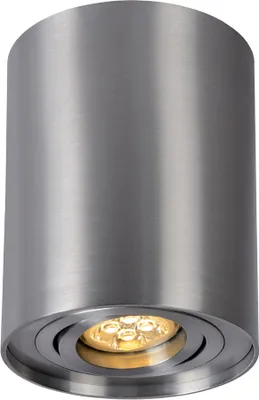 Produktbild von LED Deckenleuchte Aufbauleuchte Downlight Rund 6,5W GU10 2700K warmweiß Aluminium silber schwenkbar