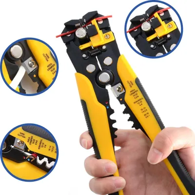 Produktbild von 5in1 Automatische Abisolierzange Crimpzange Kabelzange Kabelschneider schneiden