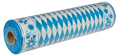 Zdjęcie produktu dla PAPSTAR 84495 PAPSTAR Tischläufer "Bayrisch Blau", (B)400 mm x (L)24 m