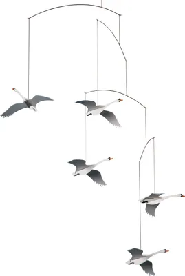 Immagine prodotto di Flensted Mobiles - Mobile con cigni scandinavi