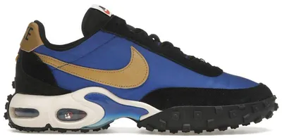 Zdjęcie produktu dla Nike Air Max Waffle Racer SP w kolorze niebieskim i złotym (metaliczny) - rozmiar EU 44,5