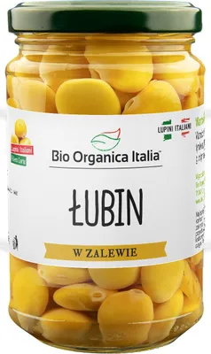 ŁUBIN W ZALEWIE BIO 280 g (200 g) (SŁOIK) - BIO ORGANICA ITALIA
