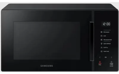 Obrázok produktu pre Samsung MG23T5018CK, Na pracovnú dosku, Mikrovlnná rúra s grilom, 23 L, 800 W, Vstavaný displej, LED
