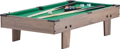 Zdjęcie produktu dla SucceBuy 82 cm stół do cymbergaja 4 w 1, połączenie piłkarzyków, ping ponga i bilardu - wielofunkcyjny, kompaktowy, do użytku wewnątrz pomieszczeń