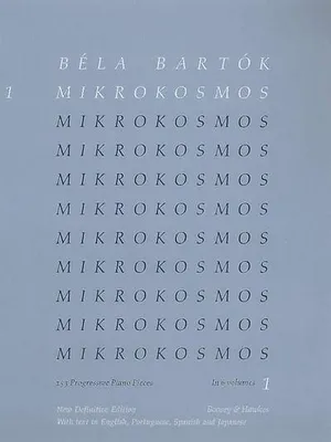 Immagine prodotto di Bela Bartok - Mikrokosmos Volume 1 153 Progressive Piano Pieces for Beginners and Students Classical Piano Method and Sight-Reading Exercises Boosey and Hawkes Edition