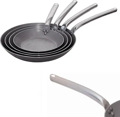 Produktbild von De Buyer BRATPFANNE Carbone Plus, EISEN, ROHRSTIEL,  Ø 24 CM