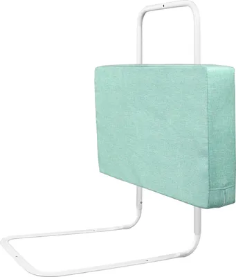 Produktbild von LZQ Bed Rail, vertikálne zdvíhacie posteľné koľajnice, 60 cm nastaviteľná výška 5 otvorov, vypadávajúca detská postieľka pre rodinnú posteľ a detskú postieľku (60 cm, zelené jazero)