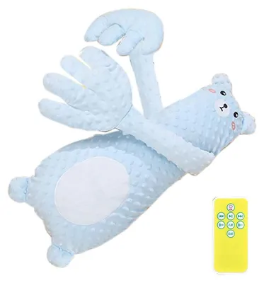 Produktbild von Baby Einschlafhilfe Hand – beruhigende Klopfhand mit Fernbedienung – Schlafhilfe für Kinderwagen, Babybett & Schlafzimmer, sanfte Einschlafunterstützung