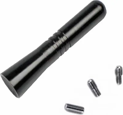 Produktbild von Audioproject A159 - Autoradio Autoantenne 6 cm Alu Kurz-Stab Antenne 16V M 4 5 6 Gewinde AM FM kompatibel VW Golf Opel
